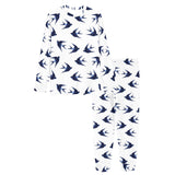 Swallow Pattern Print Design 03 Women's All Over Print Pajama Set