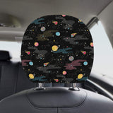 space pattern Car Headrest Cover