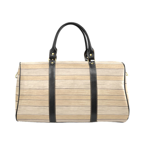 Wood Printed Pattern Print Design 01 Travel Bag