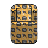 Boston terrier design pattern Car Seat Back Organizer