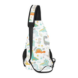 Cute funny kids dinosaurs pattern All Over Print Chest Bag
