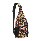 Goldfish Pattern Print Design 03 All Over Print Chest Bag