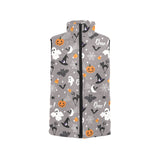 Halloween design pattern Women's Padded Vest
