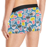Colorful mushroom design pattern Men's All Over Print Boxer Briefs Men's Underwear