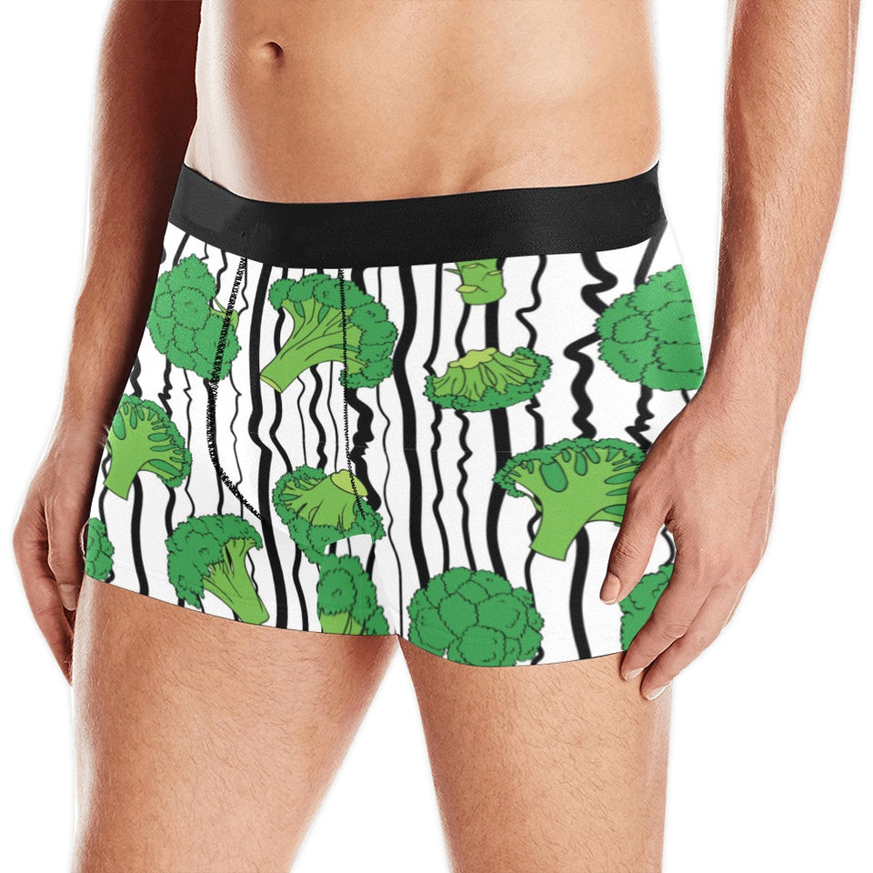 Cool Broccoli pattern Men's All Over Print Boxer Briefs Men's Underwear