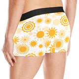 Sun design pattern Men's All Over Print Boxer Briefs Men's Underwear