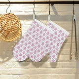 Pig Pattern Print Design 03 Heat Resistant Oven Mitts