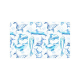 Watercolor dolphin pattern Doormat