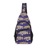 Beautiful japanese fan pattern All Over Print Chest Bag