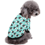 Hedgehog Pattern Print Design 03 All Over Print Pet Dog Round Neck Fuzzy Shirt