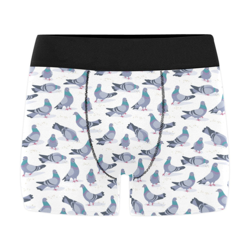 Pigeon Pattern Print Design 03 Men's All Over Print Boxer Briefs Men's Underwear