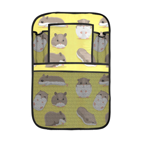 Cute Hamster pattern Car Seat Back Organizer