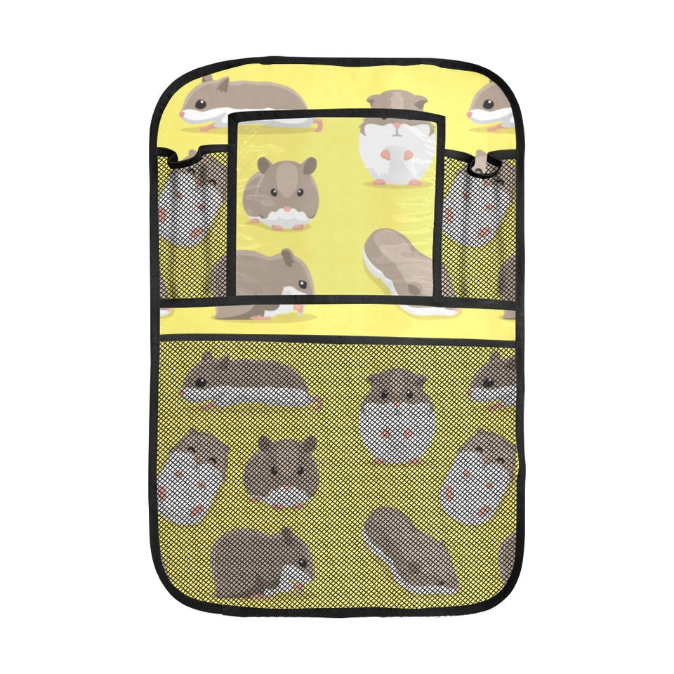 Cute Hamster pattern Car Seat Back Organizer
