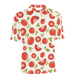 Tomato pattern Men's All Over Print Polo Shirt