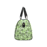 Canabis Marijuana Weed Pattern Print Design 01 Travel Bag