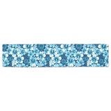 Hibiscus Pattern Print Design 03 Table Runner