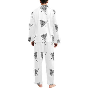 Billiard Ball Pattern Print Design 03 Men's Long Pajama Set