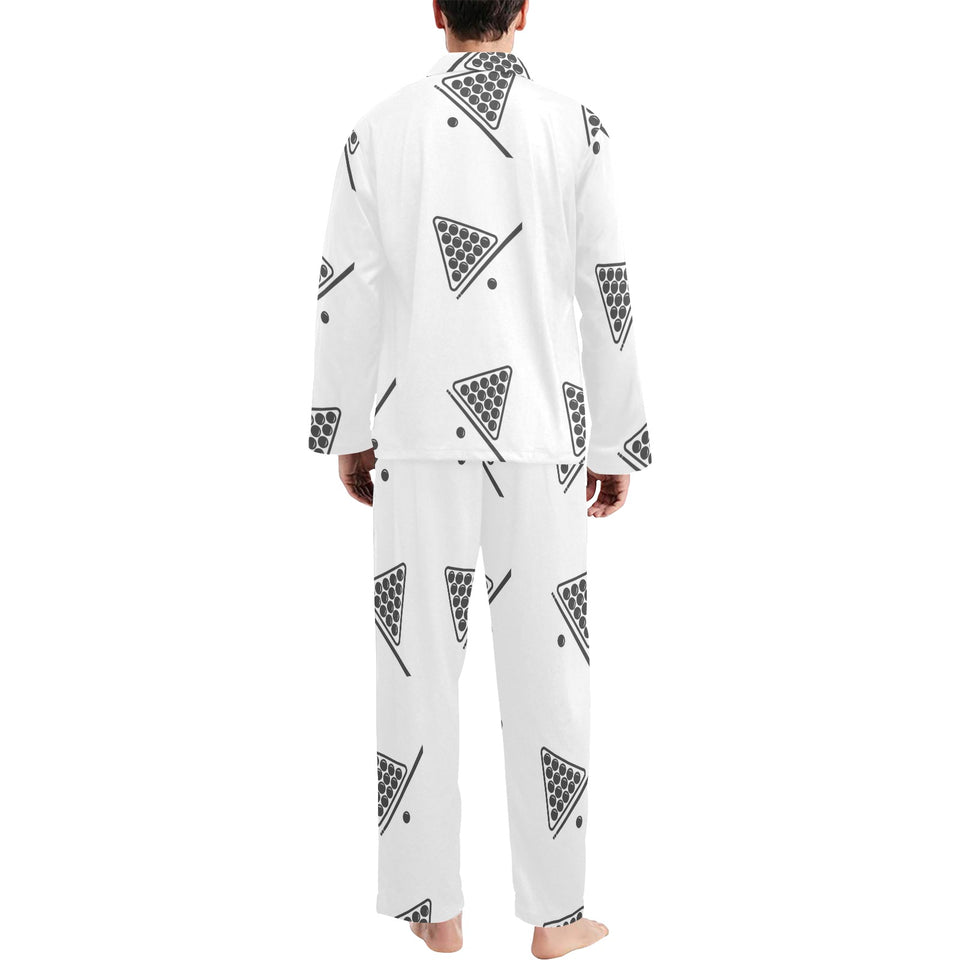 Billiard Ball Pattern Print Design 03 Men's Long Pajama Set
