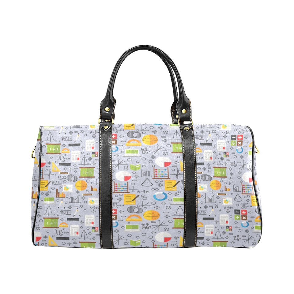 Math Pattern Print Design 04 Travel Bag