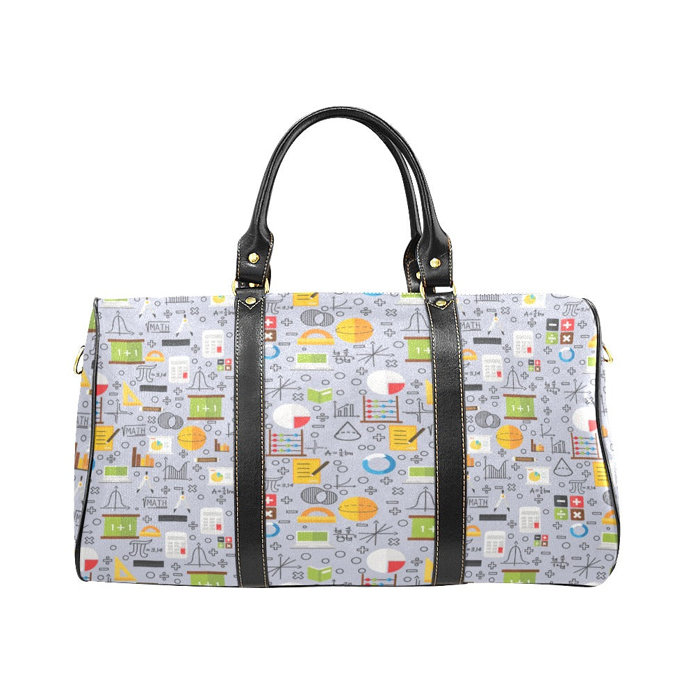 Math Pattern Print Design 04 Travel Bag