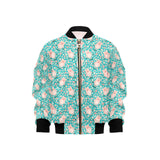 Pig Pattern Print Design 01 Kids' Boys' Girls' Bomber Jacket