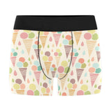 Ice cream cone pattern Men's All Over Print Boxer Briefs Men's Underwear