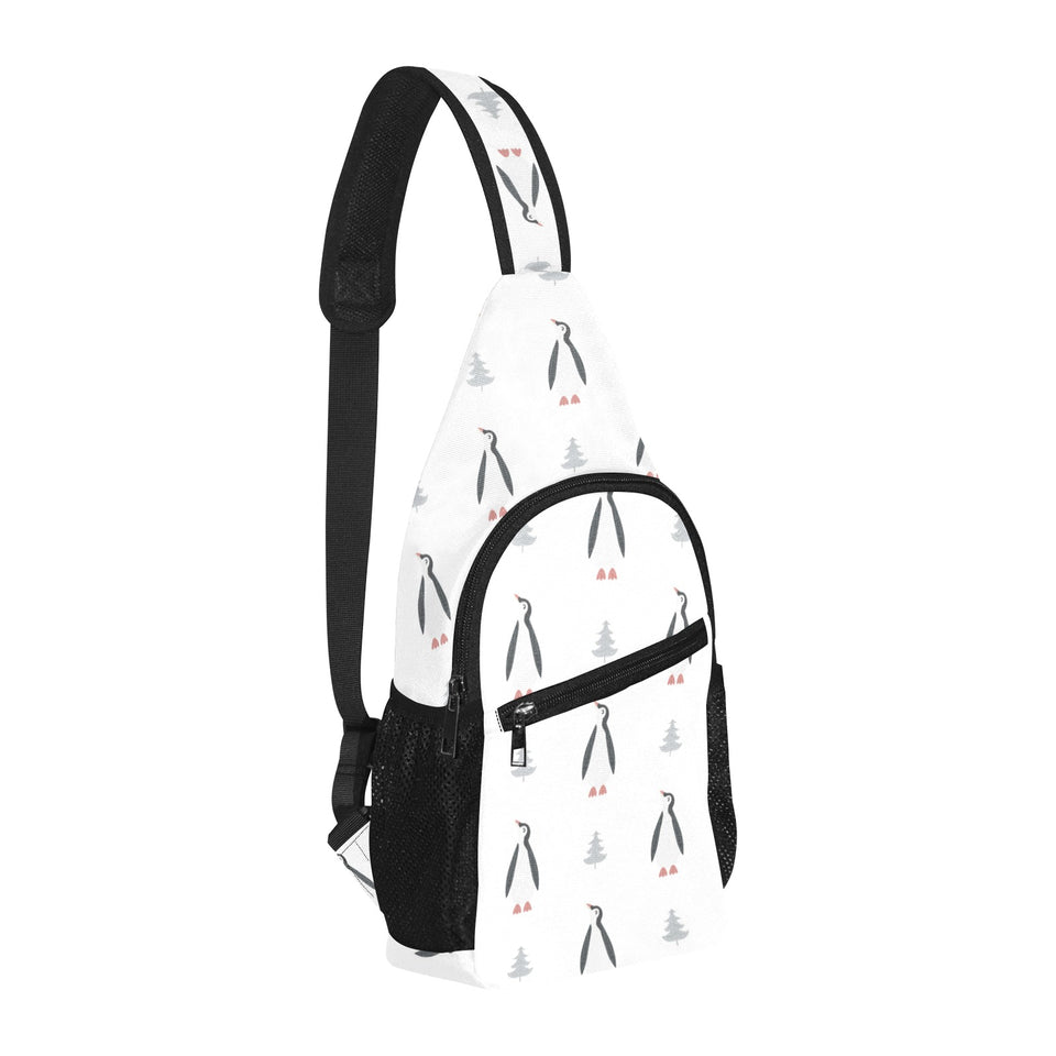 Penguin pattern All Over Print Chest Bag
