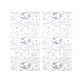Math Pattern Print Design 03 Gauze Curtain