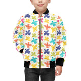 Pigeon Pattern Print Design 01 Kids' Boys' Girls' Bomber Jacket