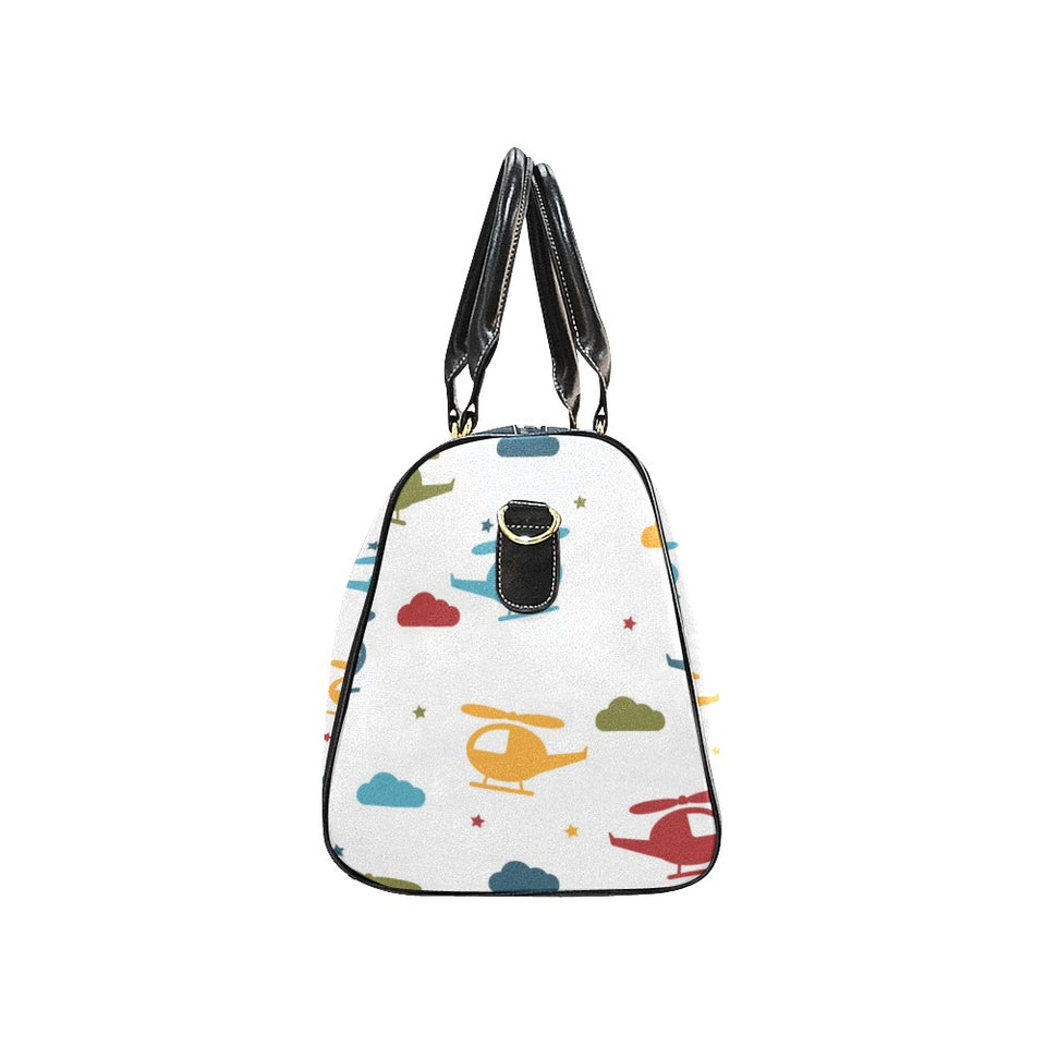 Colorful helicopter pattern Travel Bag