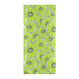 Slices of Lime design pattern Beach Towel