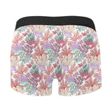Coral Reef Pattern Print Design 03 Men's All Over Print Boxer Briefs Men's Underwear