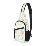 Coral Reef Pattern Print Design 02 All Over Print Chest Bag