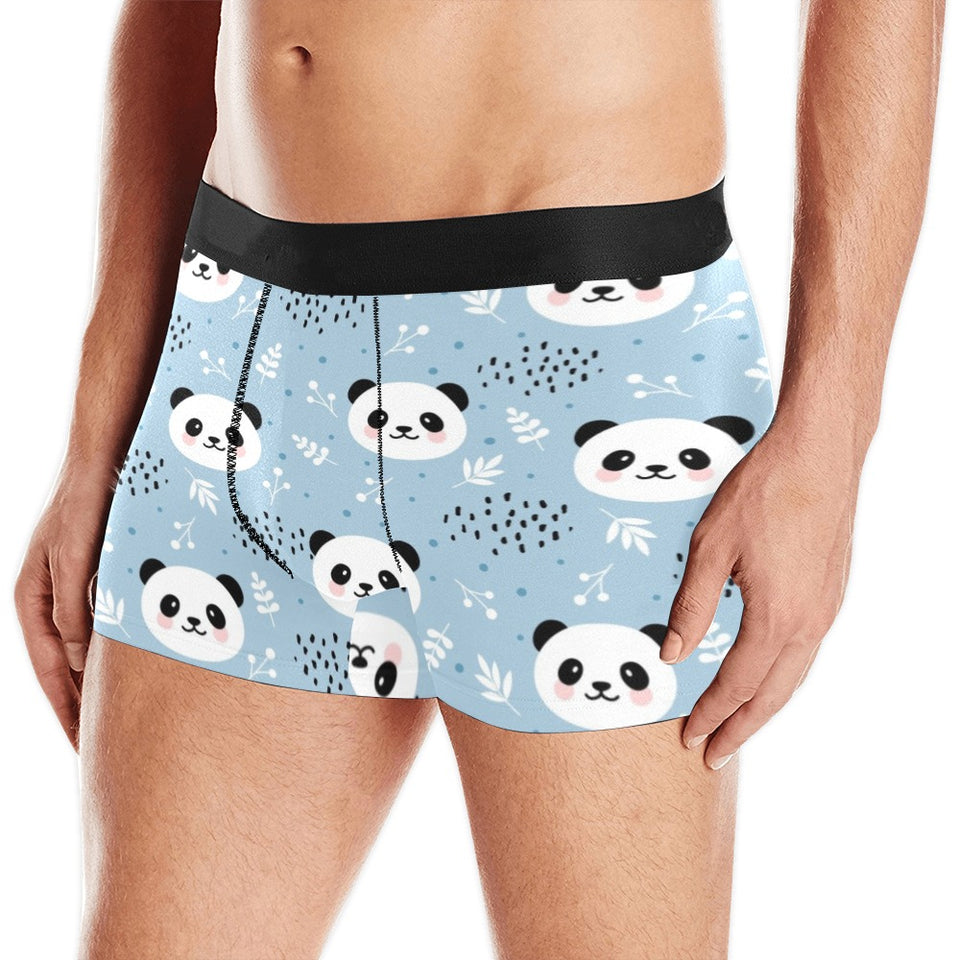 Cute panda pattern Men's All Over Print Boxer Briefs Men's Underwear