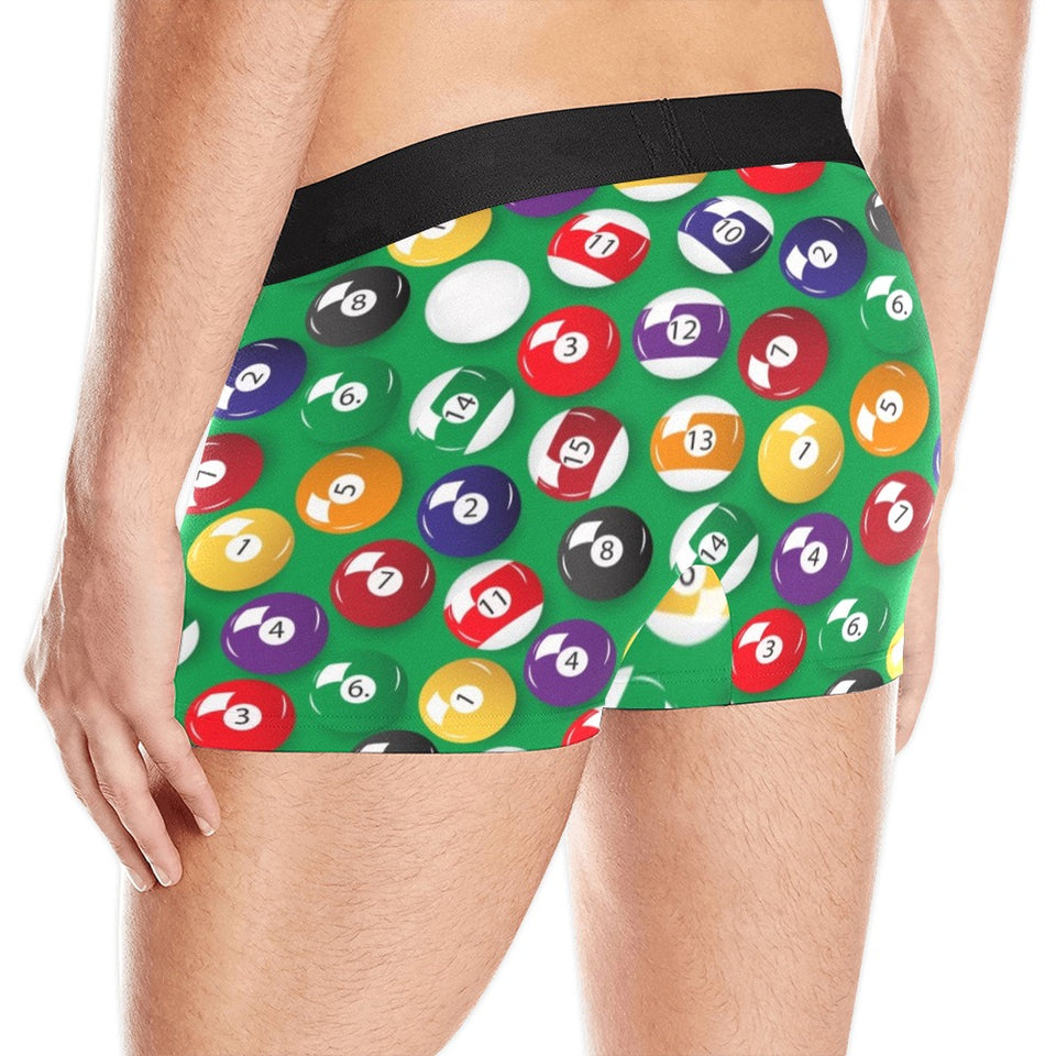 Billiard Ball Pattern Print Design 02 Men's All Over Print Boxer Briefs Men's Underwear