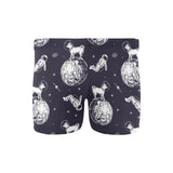 Chihuahua space helmet. astronaut pattern Men's Swimming Trunks