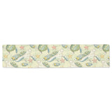 Hand drawn sea turtle fish pattern Table Runner