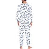Pigeon Pattern Print Design 03 Men's All Over Print Pajama