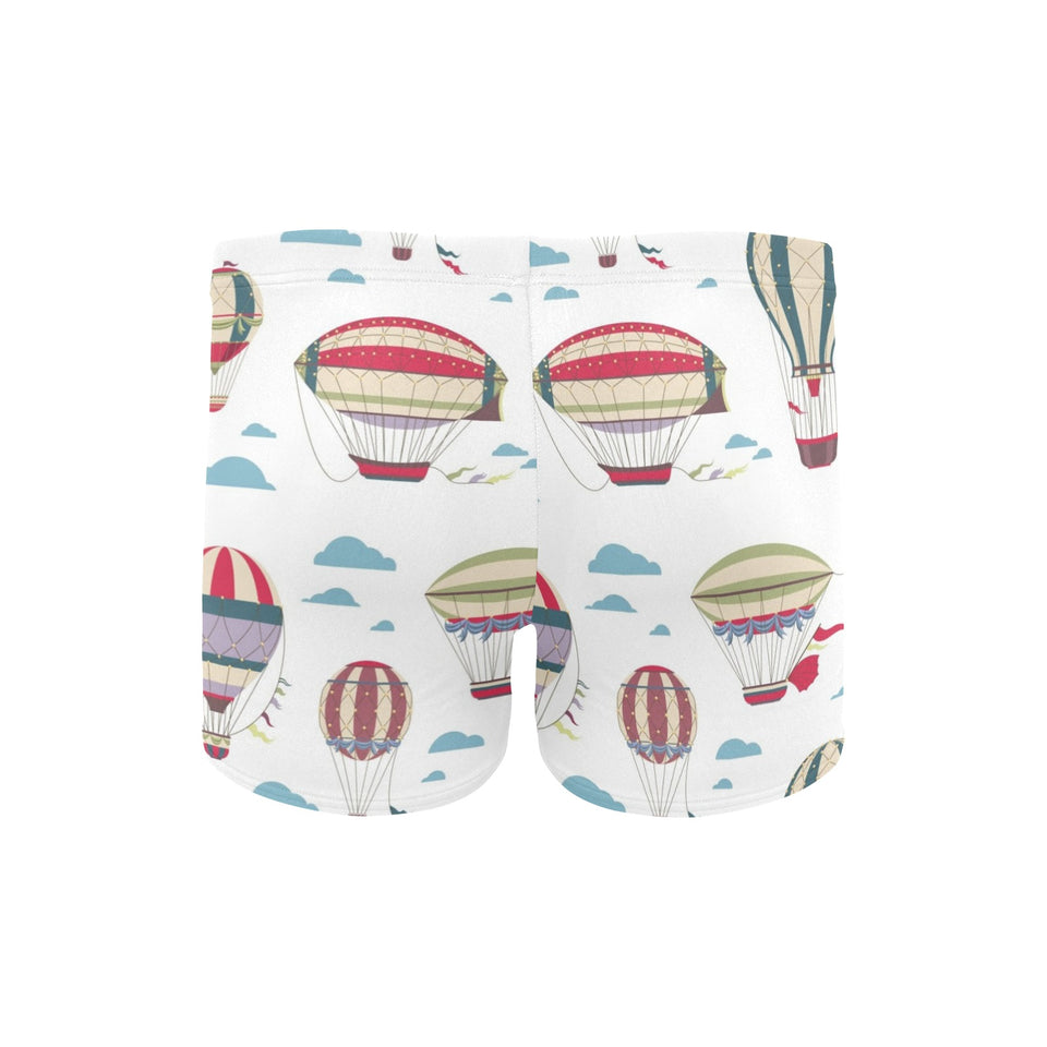 Hot air balloon pattern Men's Swimming Trunks
