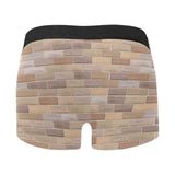 Brick Printed Pattern Print Design 01 Men's All Over Print Boxer Briefs Men's Underwear