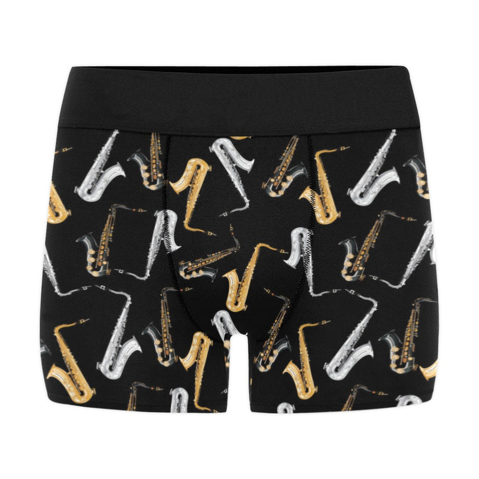 saxophone design pattern Men's All Over Print Boxer Briefs Men's Underwear