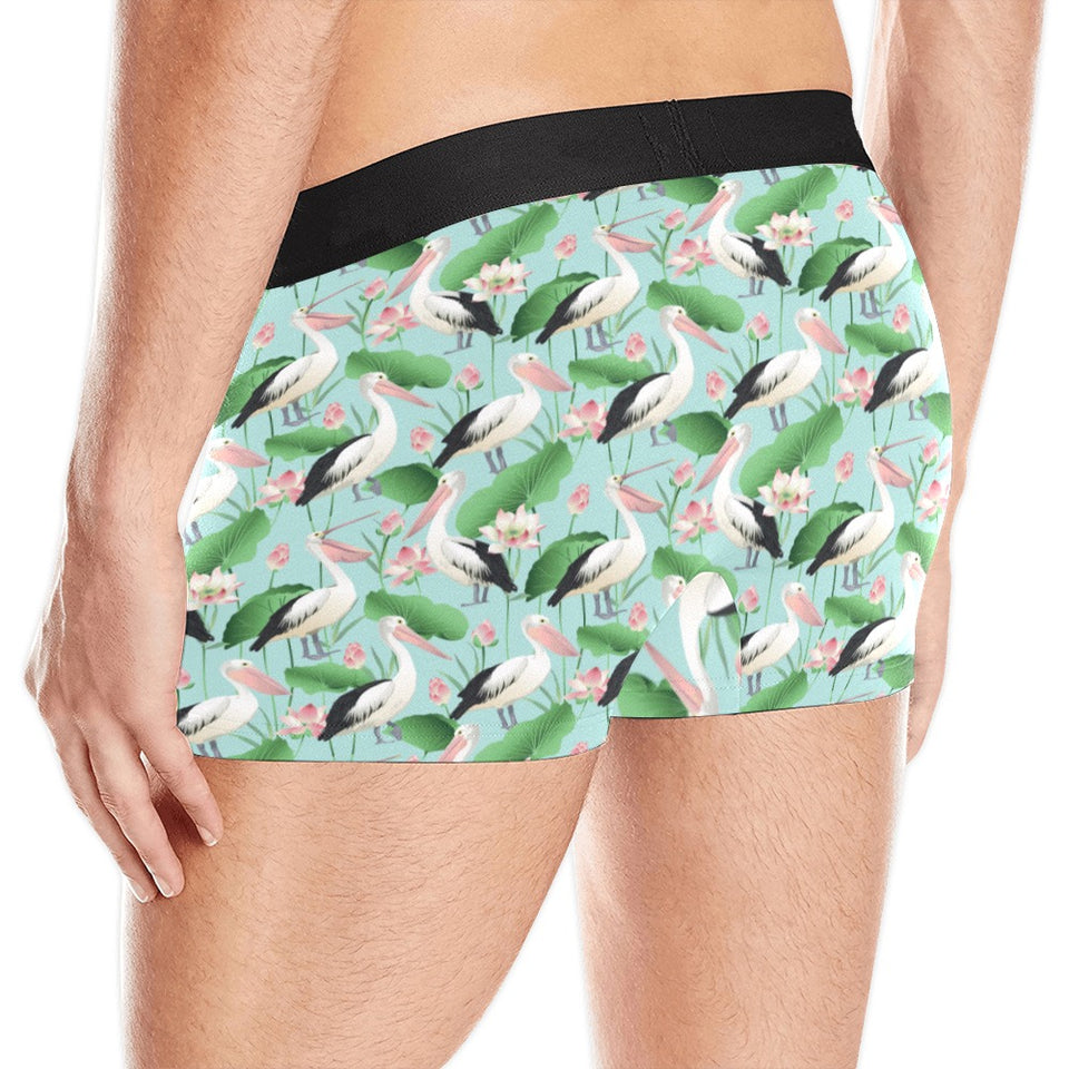 Pelican Pattern Print Design 01 Men's All Over Print Boxer Briefs Men's Underwear
