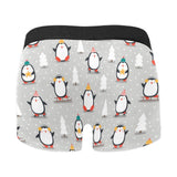 Cute Penguin christmas pattern Men's All Over Print Boxer Briefs Men's Underwear
