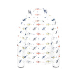 Cute helicopter star pattern Kids' Boys' Girls' Padded Hooded Jacket