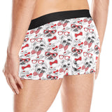 Yorkshire Terrier Pattern Print Design 04 Men's All Over Print Boxer Briefs Men's Underwear