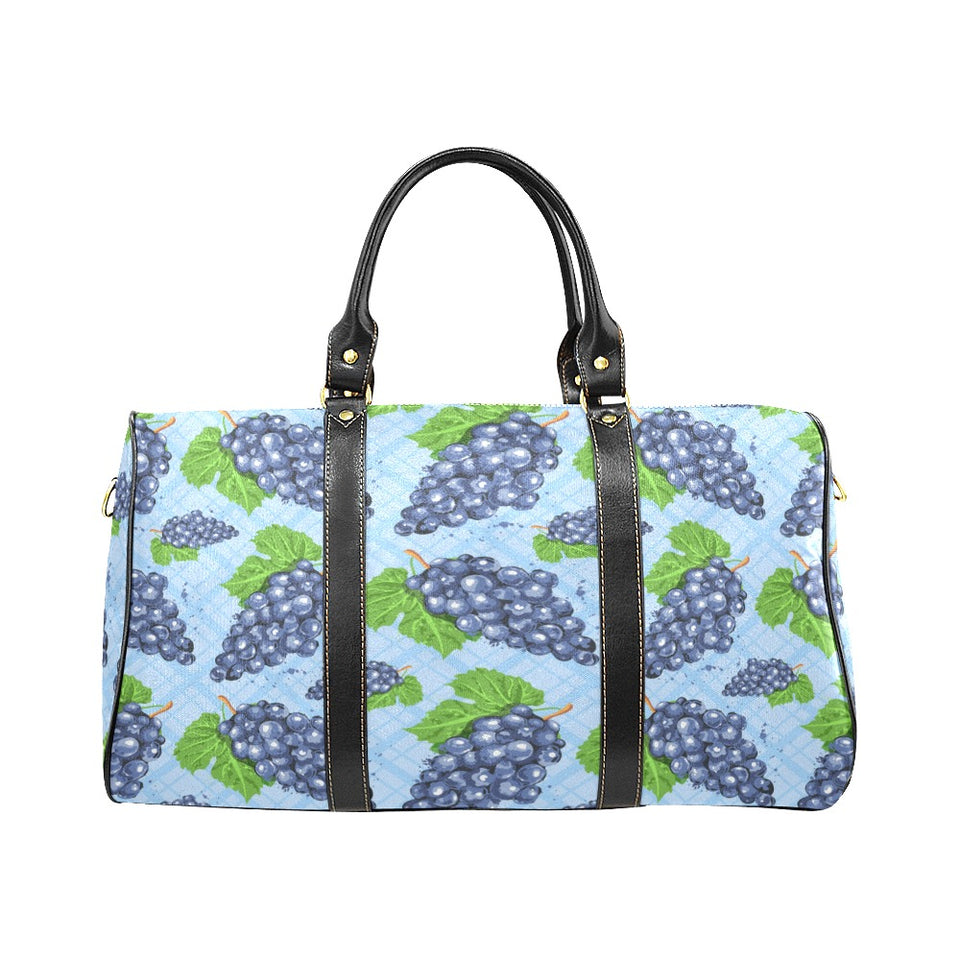 Watercolor grape pattern Travel Bag