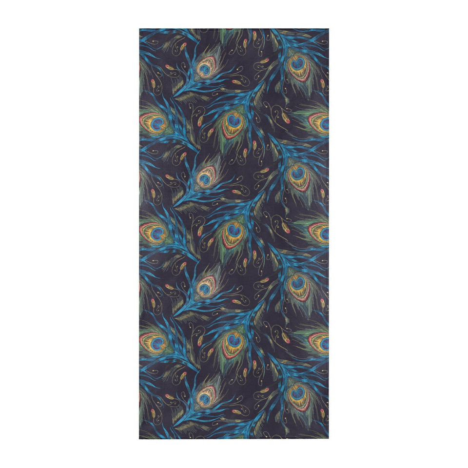Beautiful peacock feather pattern Beach Towel