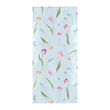 Watercolor Tulips pattern Beach Towel