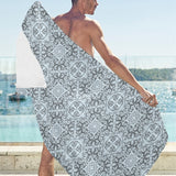 Traditional indian element pattern Beach Towel
