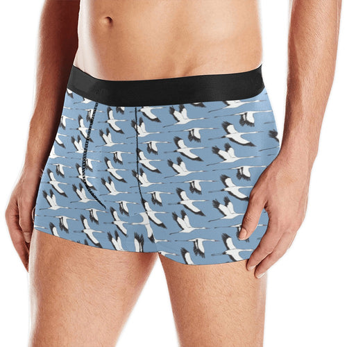 Seagull Pattern Print Design 04 Men's All Over Print Boxer Briefs Men's Underwear